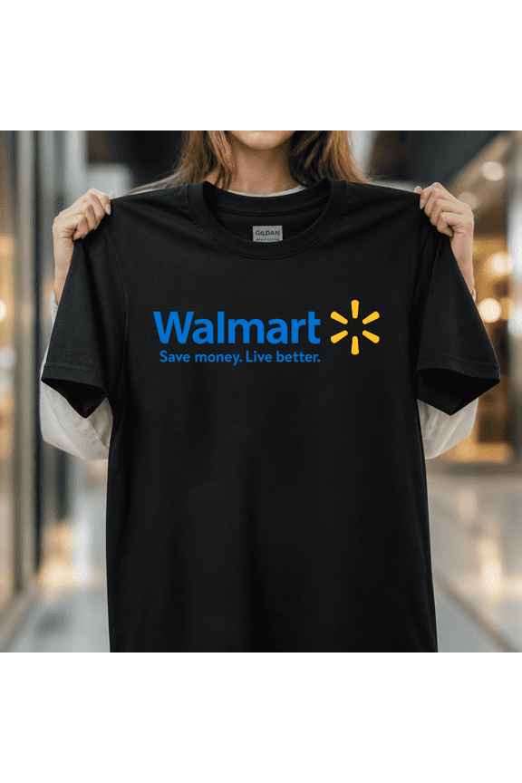 Walmart Retail Store Spark Symbol Logo Employee Uniform Merch Unisex T-Shirt, S- 5XL