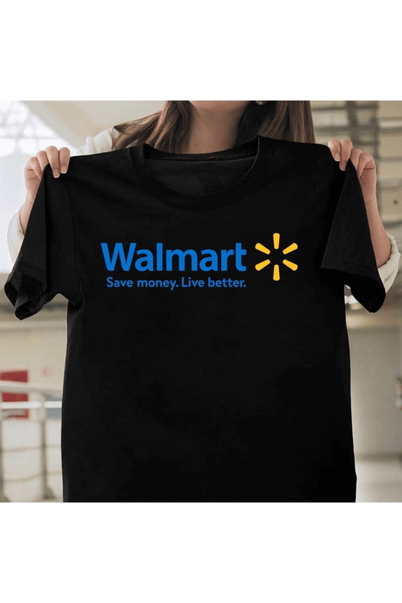 Walmart Retail Store Spark Symbol Logo Employee Uniform Supercenter Merch T1130044 Unisex Graphic T-Shirt Soft Cotton, Sizes S-5XL