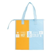 Walmart Reusable Insulated Freezer Bag with Zipper, Eco-Friendly Grocery Carrier, 22 lbs Capacity