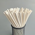 Walmart Savings FoodGrade Items Straw! White Paper Tube for Birthday