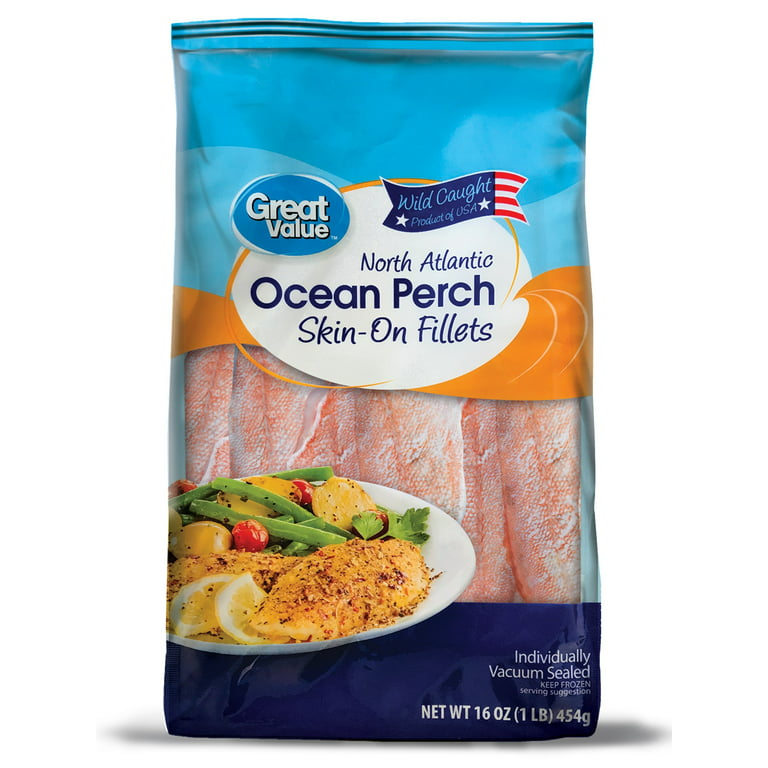 Walmart Seafood Ocean Perch Fillets 