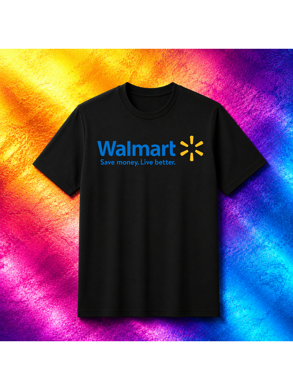 Walmart Spark Logo Corporate Employee Branding Unisex T-Shirt V1130044, S-5XL