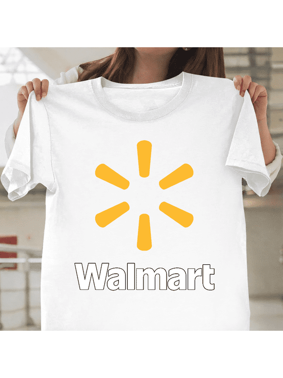 Walmart Store Black Logo Employee Pride Retail Worker Fun Art Unisex T-Shirt, for men & women, up to size 5XL.