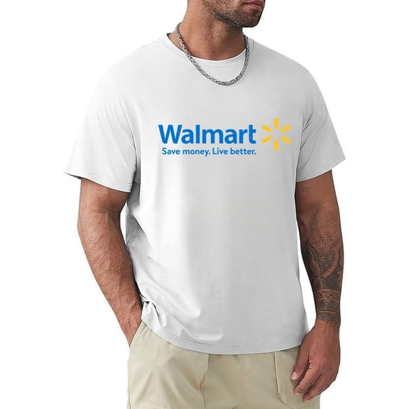 Walmart Symbol Retail Store Brand Parody Retro Style Top Unisex T-Shirt, for men & women, up to size 5XL.