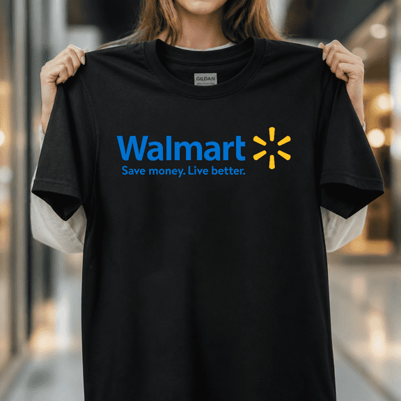 Walmart Symbol Retail Store Logo Corporate Brand Fan Apparel Unisex T-Shirt V1130044, S - 5XL