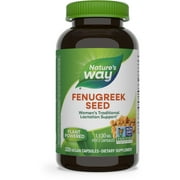 Walmart Title: Nature's Way Fenugreek Seed, Traditional Female Lactation Support*, 1,130 mg Per Serving, 320 Count