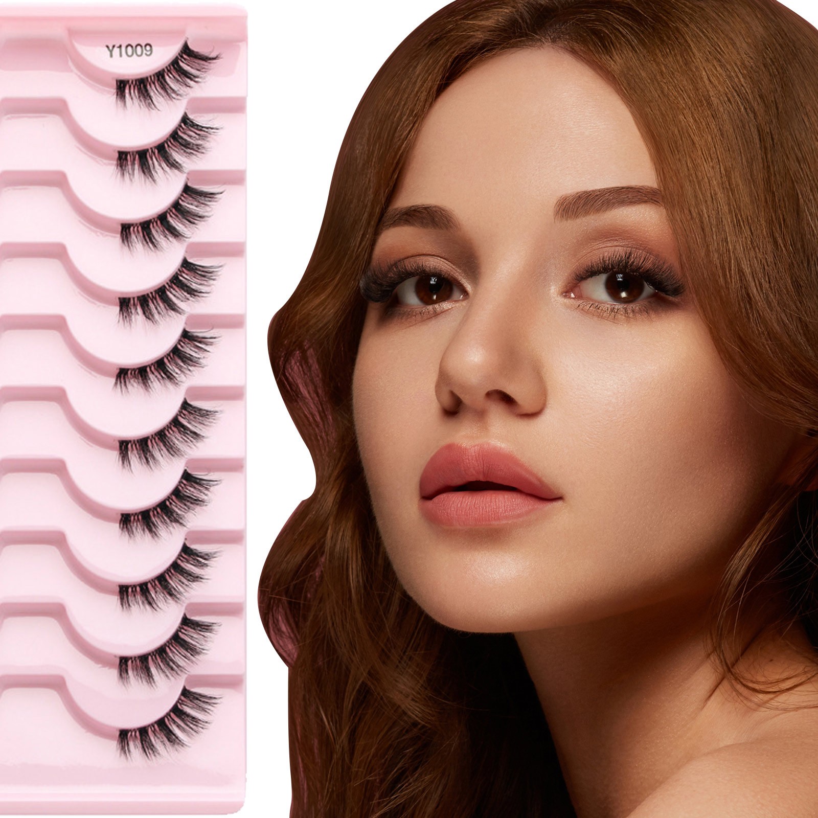 Walmart Week Sales Eyelashes,New Half Cut False Eyelash Transparent