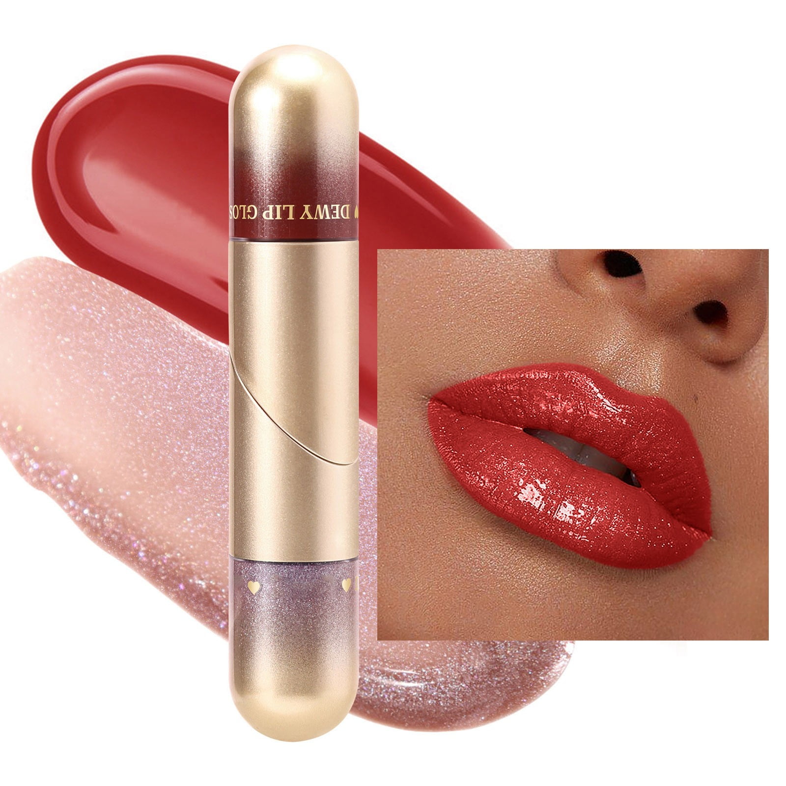 Walmart Week Sales Lip Glossesdouble Tube Lip Color Lip Lotion Moisturizes Moisturizes And 5891