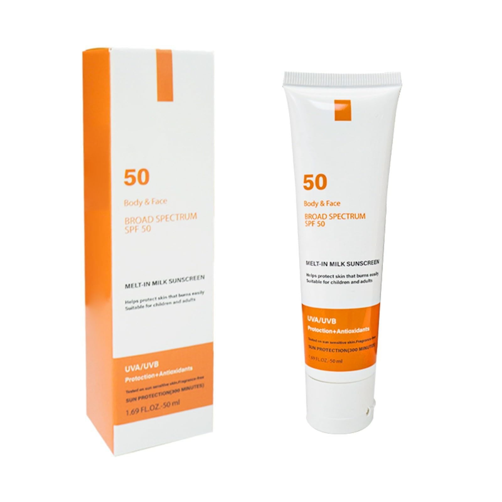 Walmart Week Sales Sunscreens,Vacation 2024 New Upgrade Broad 50+ / Hydrate Skin & Moisturize