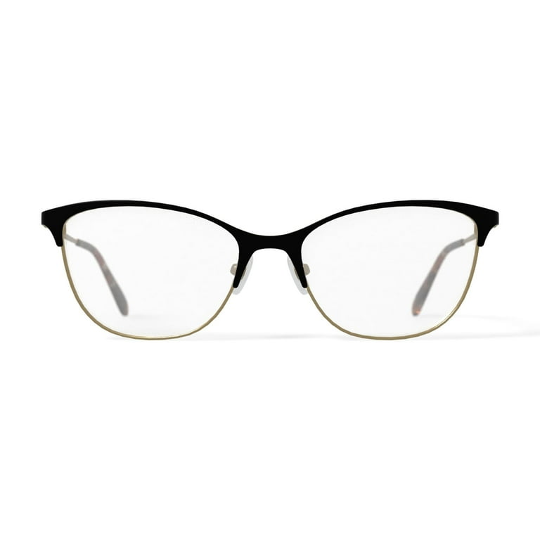 Walmart Women's AF315 Cat Eye Prescription Eyeglasses with Case