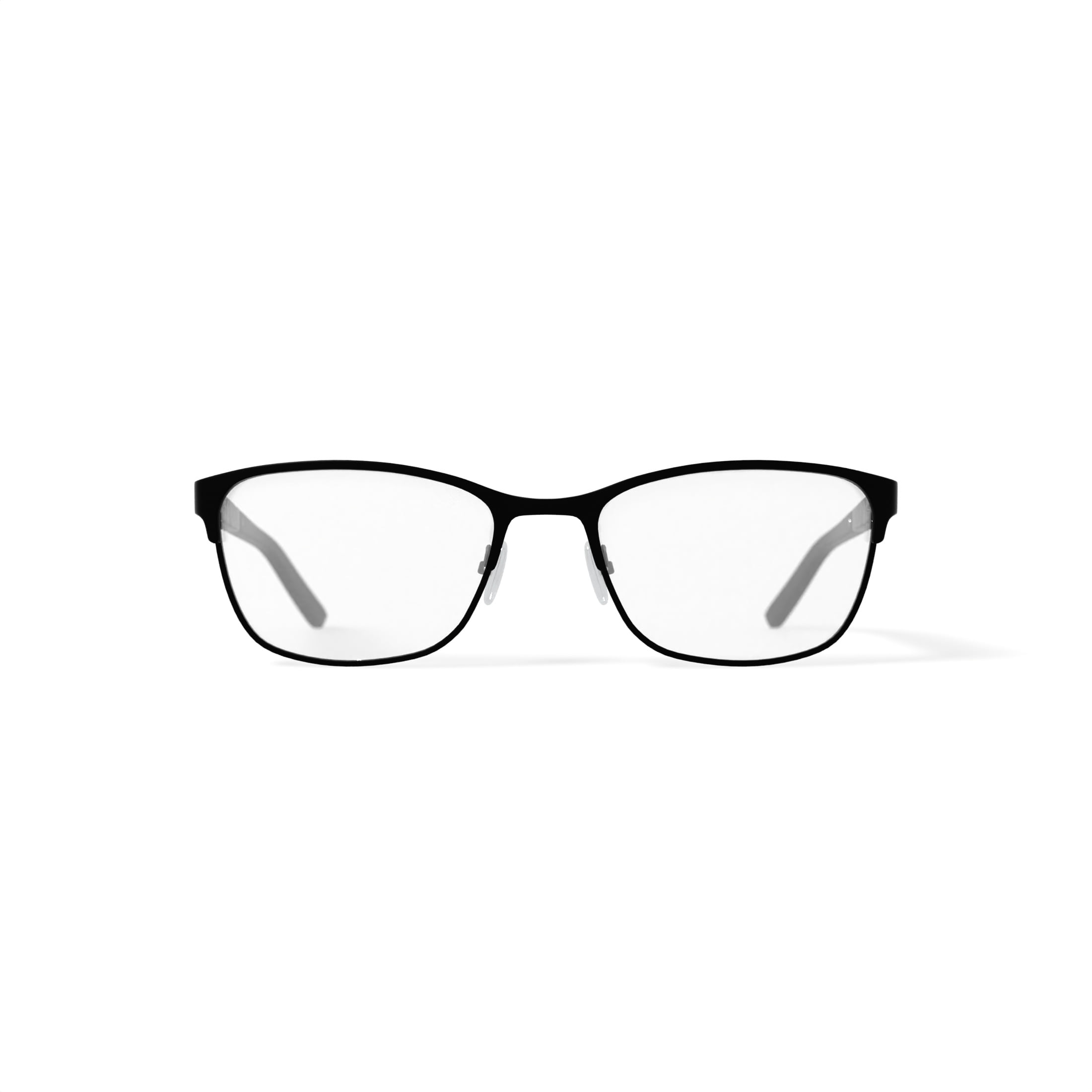 Walmart Women's 0413 Square Prescription Eyeglasses with Case, Black