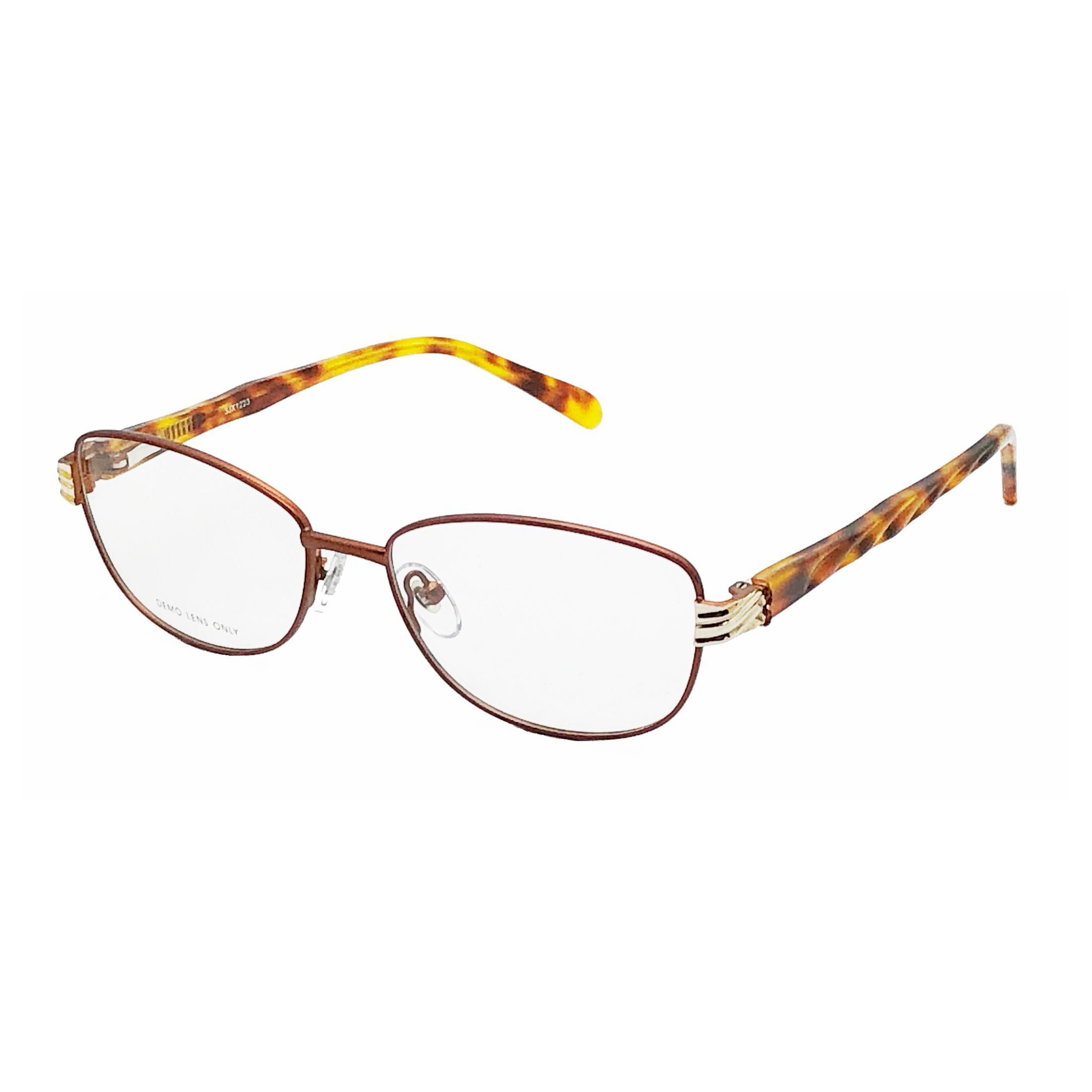 Walmart Women's Eyeglasses, FM17172, Brown, 5416135, with Case