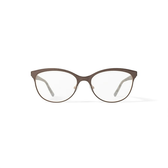 Walmart Women's MK10404 Browline Prescription Eyeglasses with Case, Beige