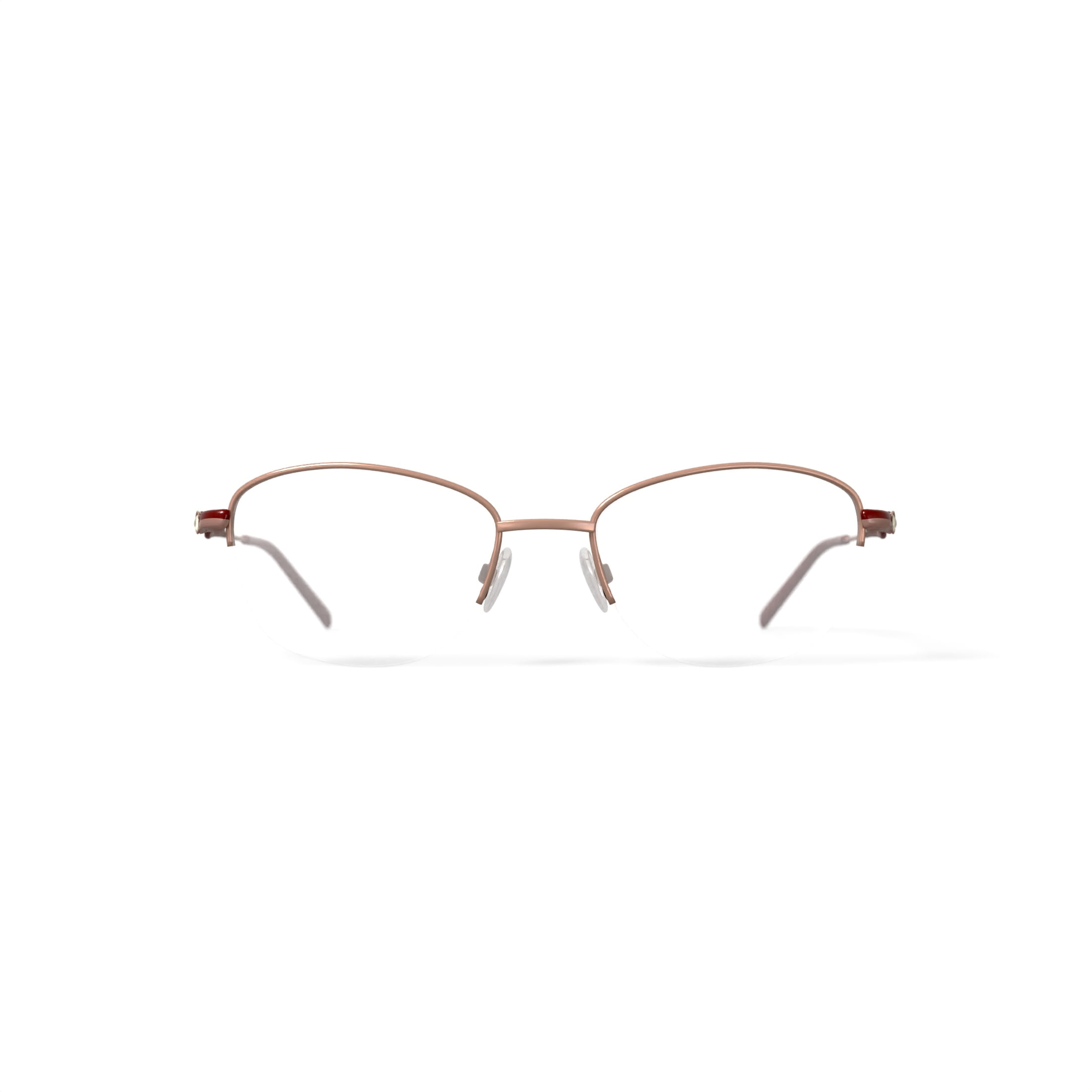 Walmart Women's MK10404 Oval Prescription Eyeglasses with Case, Gold