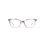 Walmart Womens MC007 Kami Square Prescription Eyeglasses with Case, Multicolor