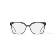 Walmart Womens MC014 Nyobi Square Prescription Eyeglasses with Case, Gray Pink