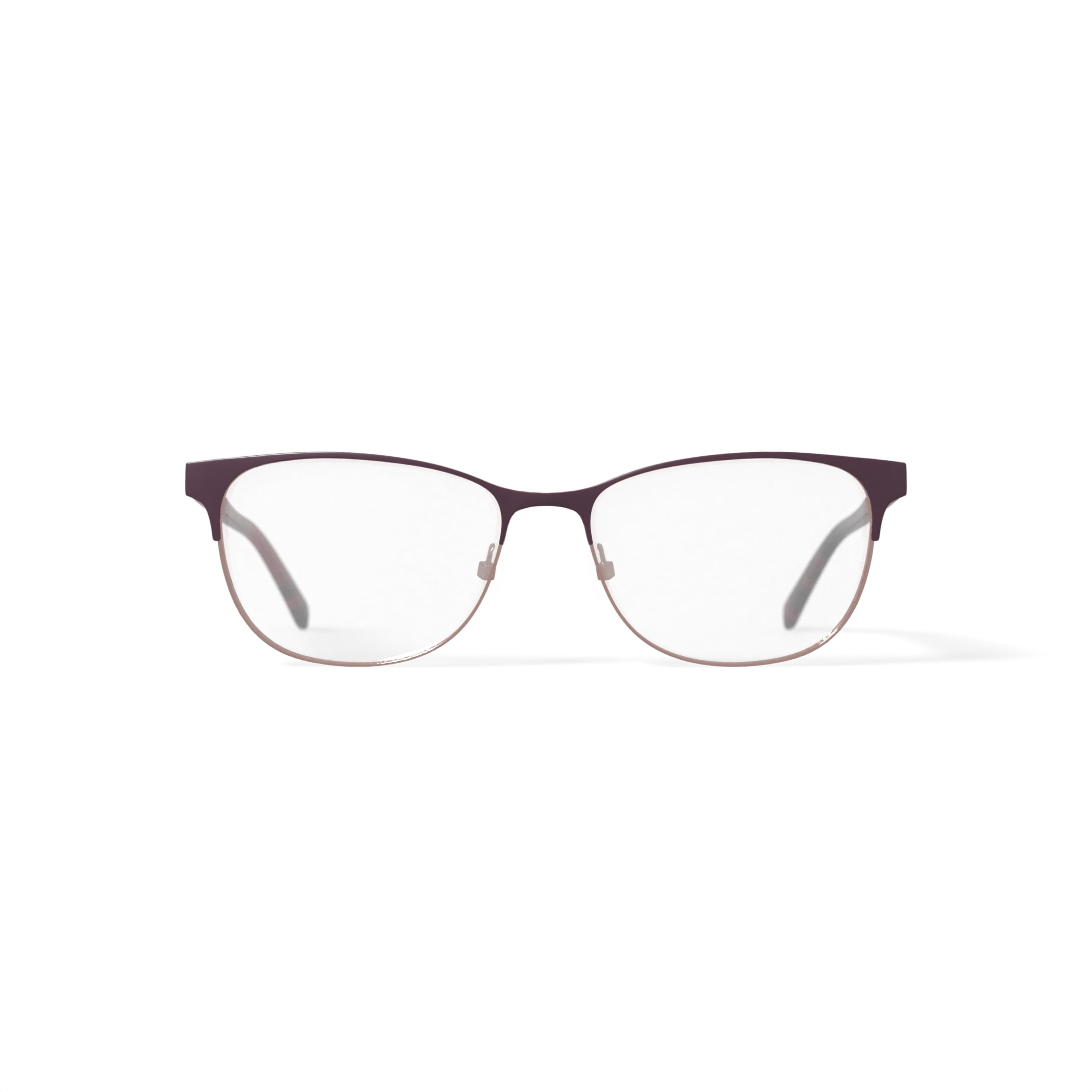 Walmart Women's MK10412 Browline Prescription Eyeglasses with Case