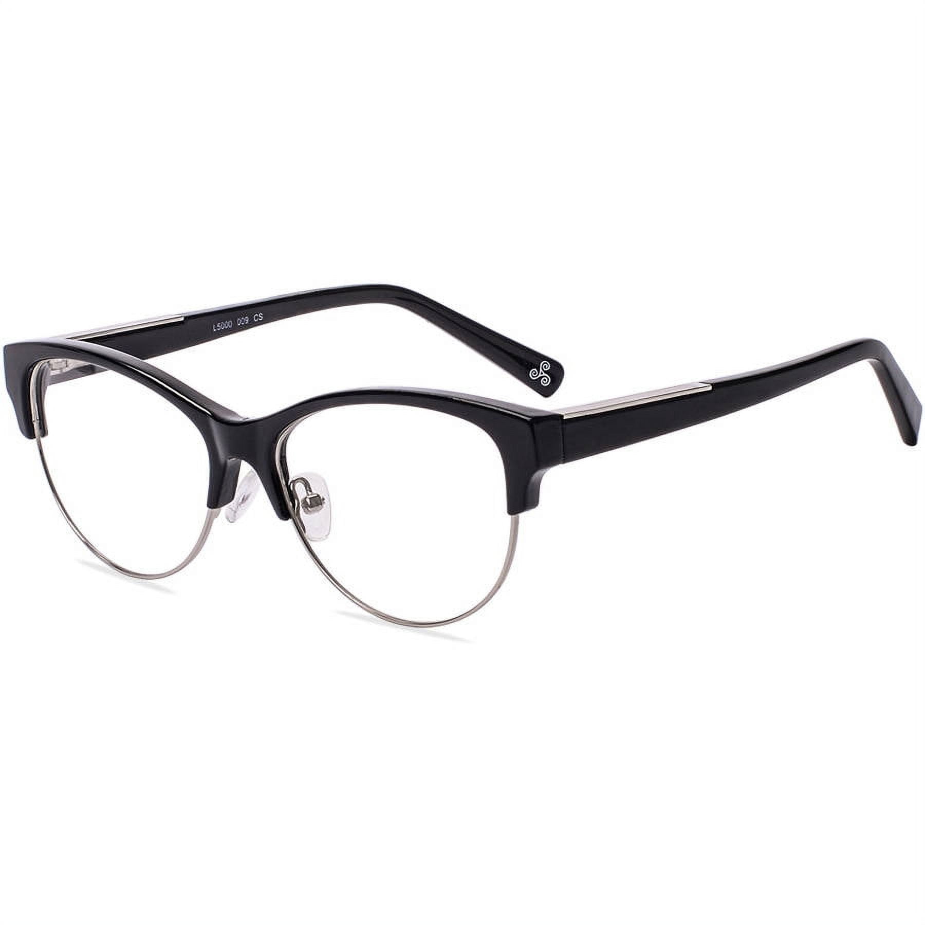 Walmart Women's Prescription Eyeglasses, L5000, Black, 5215135