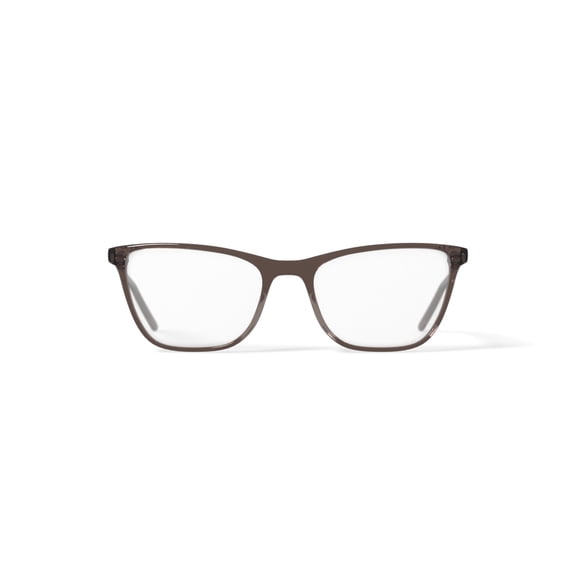 Walmart Women's MV005 Jaclyn Square Prescription Eyeglasses with Case, Light Brown