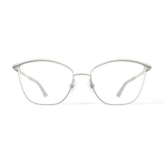 Walmart Women's MV016 Chelsea Cat Eye Prescription Eyeglasses with Case, Silver