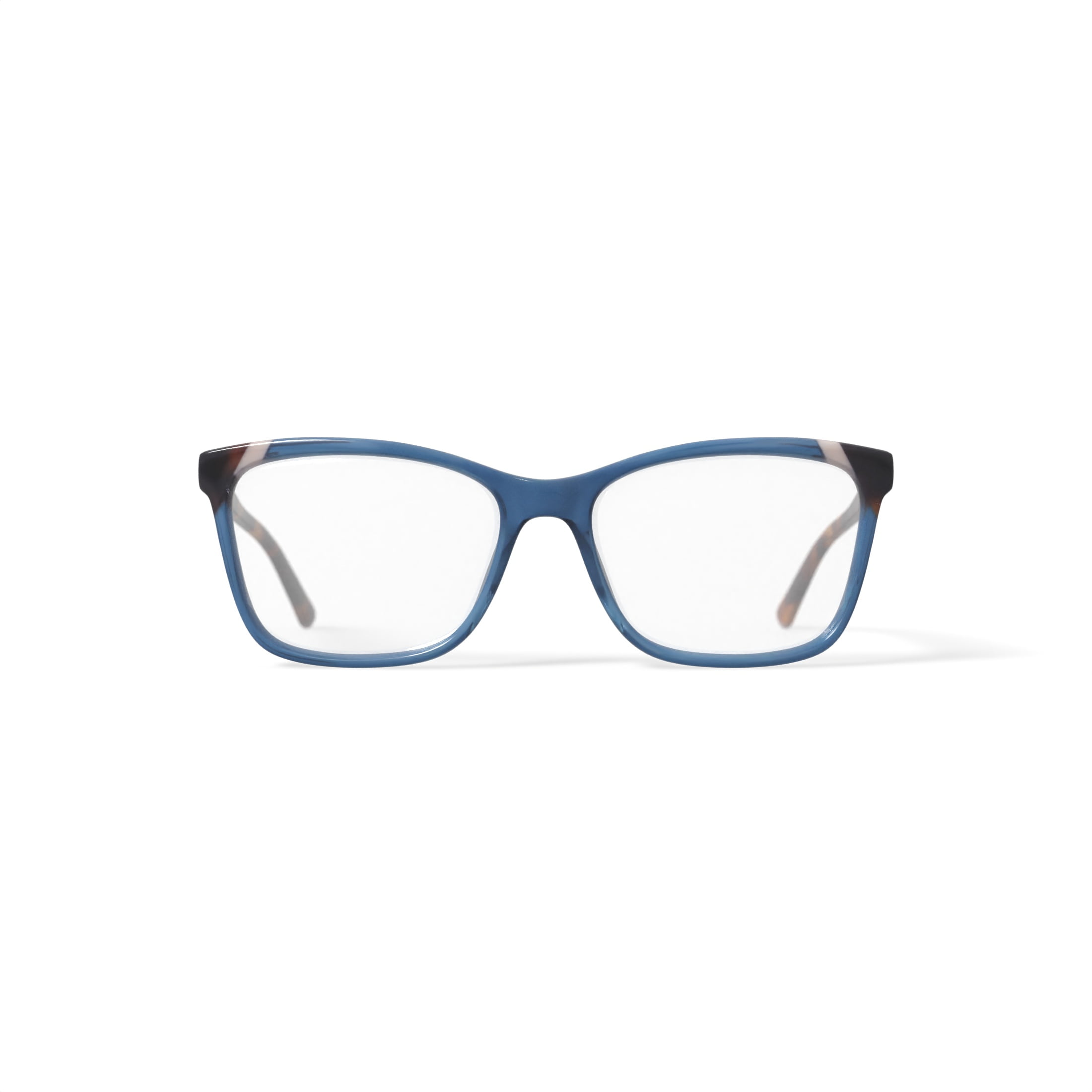 Walmart Women's MV025 Kelley Square Prescription Eyeglasses with Case, Blue