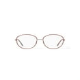 Walmart Women's MV028 Edith Oval Prescription Eyeglasses with Case, Red ...