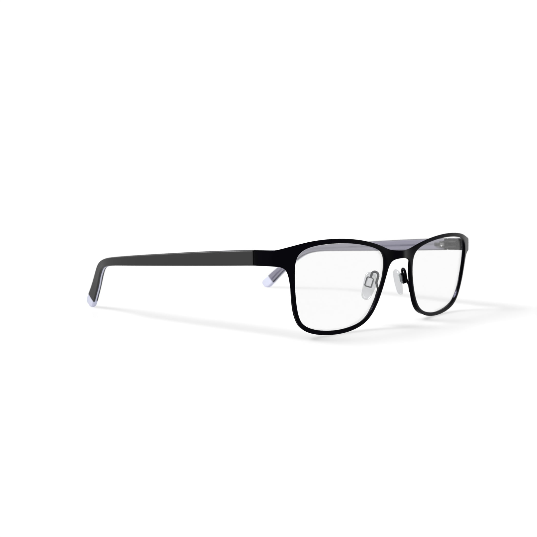 Walmart Women's Rx'able Eyeglasses, WM200951-1, Black, 51-17-135