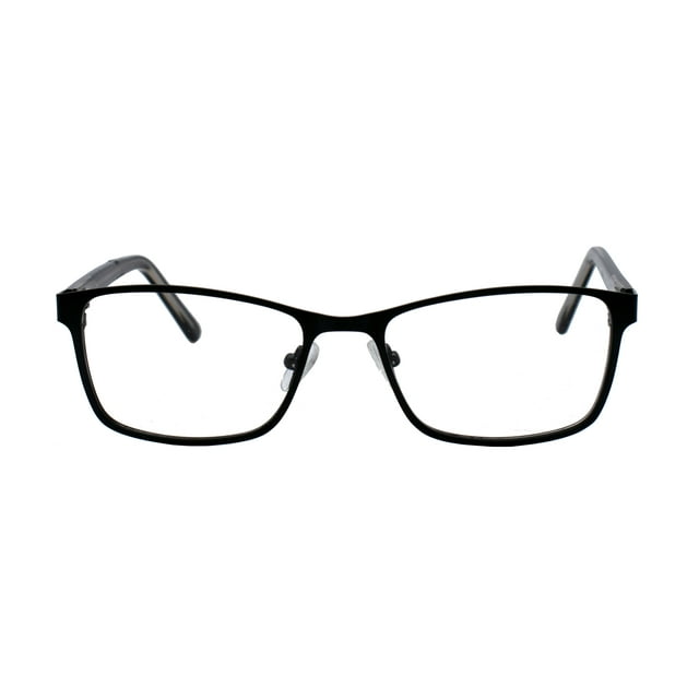 Walmart Women's Rx'able Eyeglasses, WM200951-1, Black, 51-17-135