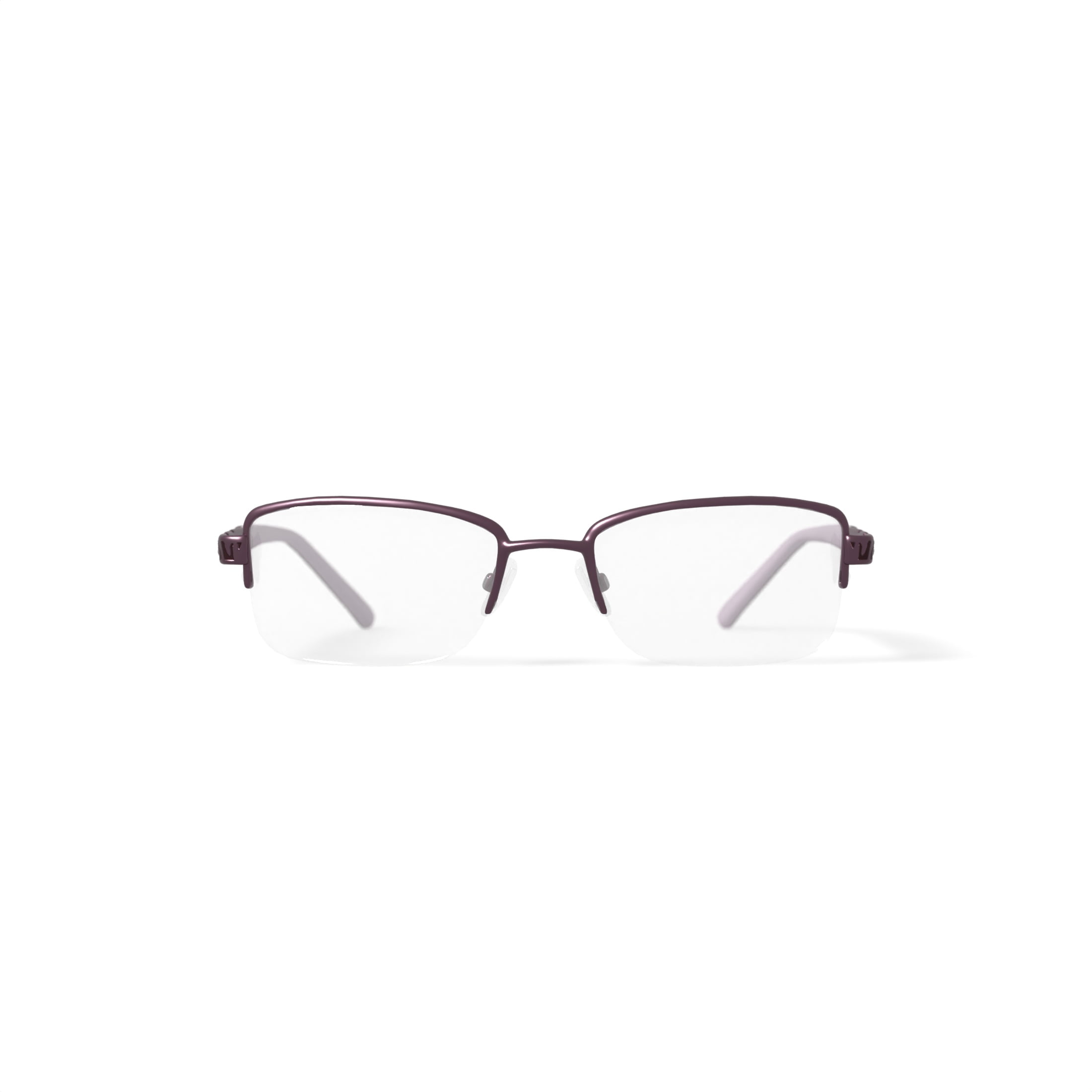 Walmart Women's WOP73 Rectangular Prescription Eyeglasses with Case, Rose Pink