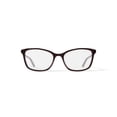 thumbnail image 1 of Walmart Women’s XSLA09A-02 Square Prescription Eyeglasses with Case, Dark Brown, 1 of 6