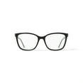 thumbnail image 1 of Walmart Women's XSLV03AS-01 Square Prescription Eyeglasses with Case, Black, 1 of 6