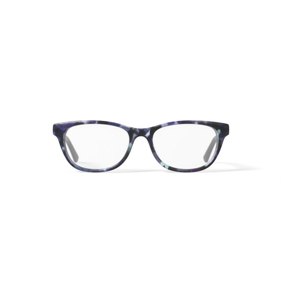 Walmart Youth FM16078 Square Prescription Eyeglasses with Case, Purple