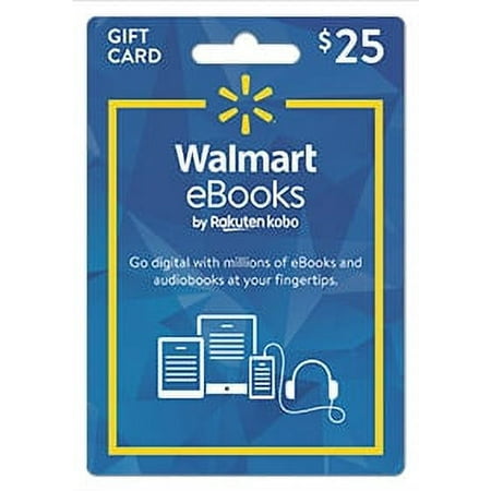 Walmart eBooks eGift Card $25 (email delivery)