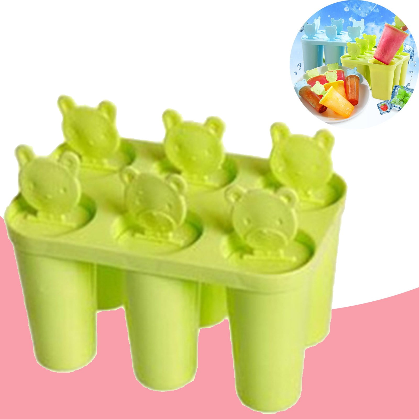 Walmart week Clearance Sale GUOWEDiy Homemade Bear Ice Lollipop Cartoon