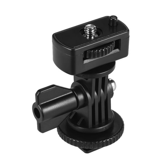 Walmeck Adjustable Cold Hot Shoe Mount Adapter with 1/4" Screw for Viltrox DC-90 DC-70 DC-50 Monitor L132T L116T LED Video Light