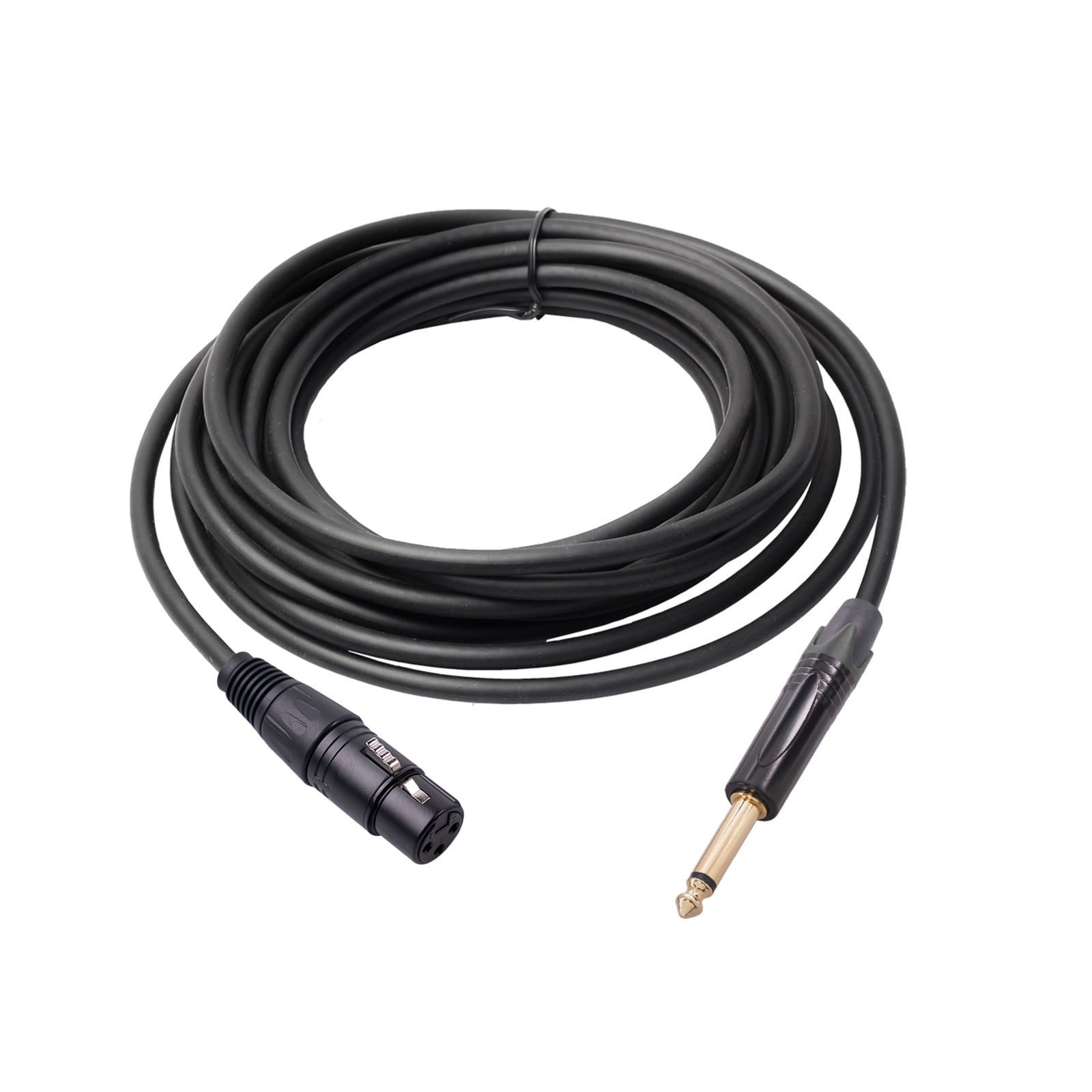 Walmeck Audio cable,Male XLR Female XLR Audio Cable interference Cable