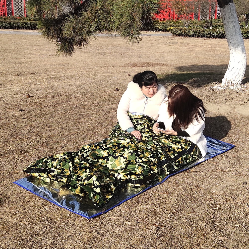 Walmeck Bag for 12 Person Lightweight Waterproof Thermal Bag Bivy Sack