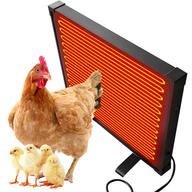 Walmeck Chicken Coop Heater 145W Radiant Heat Energy Efficient Safer