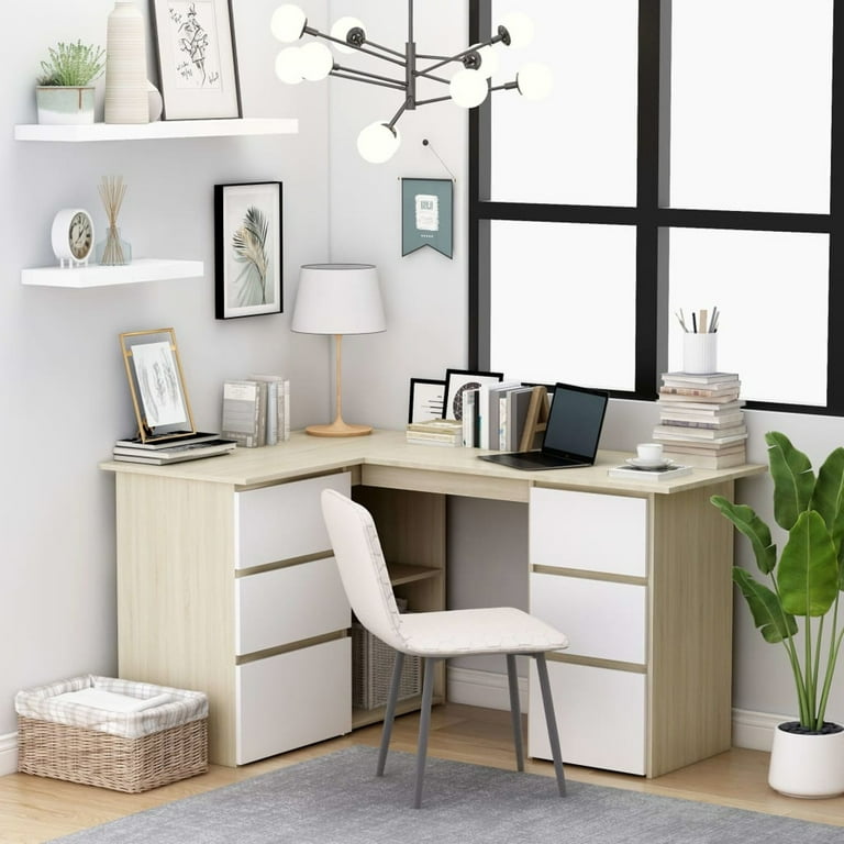 Sonoma oak corner desk deals