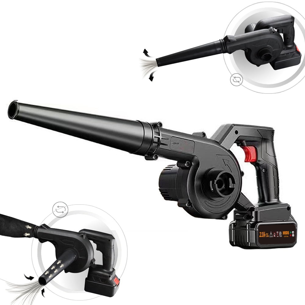 Walmeck Electric Portable Dust Blower and Vacuum Cleaner , Handheld 21V