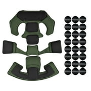 Walmeck Foam Liner,ADBEN Team Wendy Helmet Mat Team Wendy Helmet Pads Cushion Mat Pads Set Universal Set Universal Cushion IUPPA LAOSHE