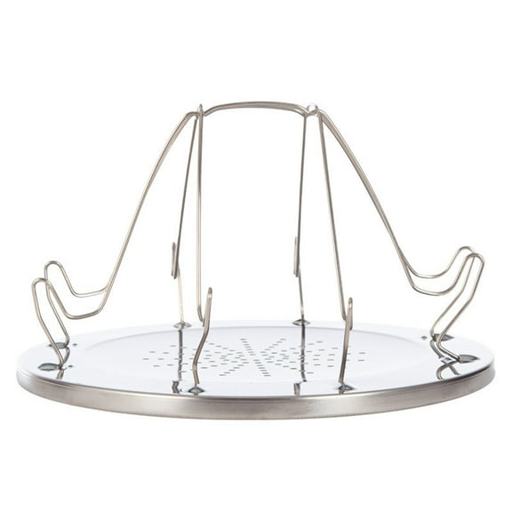 Walmeck Folding Camping Stove Toaster Stainless Steel 4 Slice Bread Toaster Portable Toaster for Camping Hiking Picnic BBQ