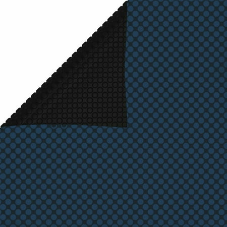 Walmeck PE Solar Pool Film 288.2"x144.1" Black and Blue