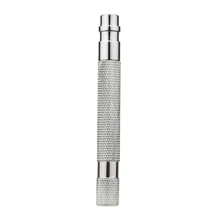 Walmeck Shaving Handle for Double Edge Shaving Stainless Steel Safety Beard Replacement Handle Grip Manual Mustache Removal Shaving Tool Accessories