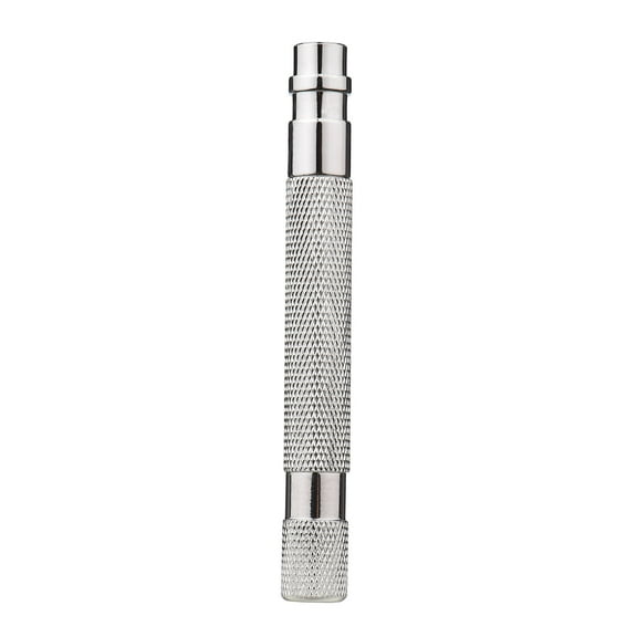 Walmeck Shaving Handle for Double Edge Shaving  Stainless Steel Safety Beard  Replacement  Handle Grip Manual Mustache Removal Shaving Tool Accessories
