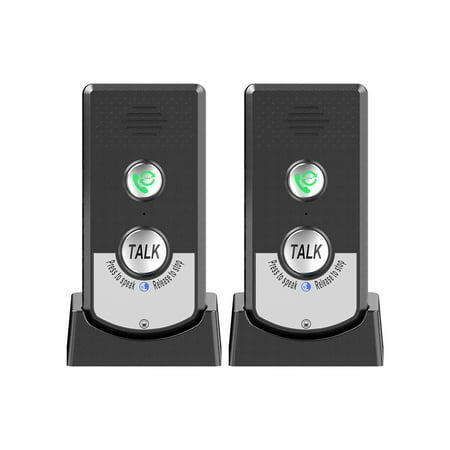 Walmeck Wireless Intercoms for Home, Portable Voice Bidirectional Caller, Ultra Long Distance Communication