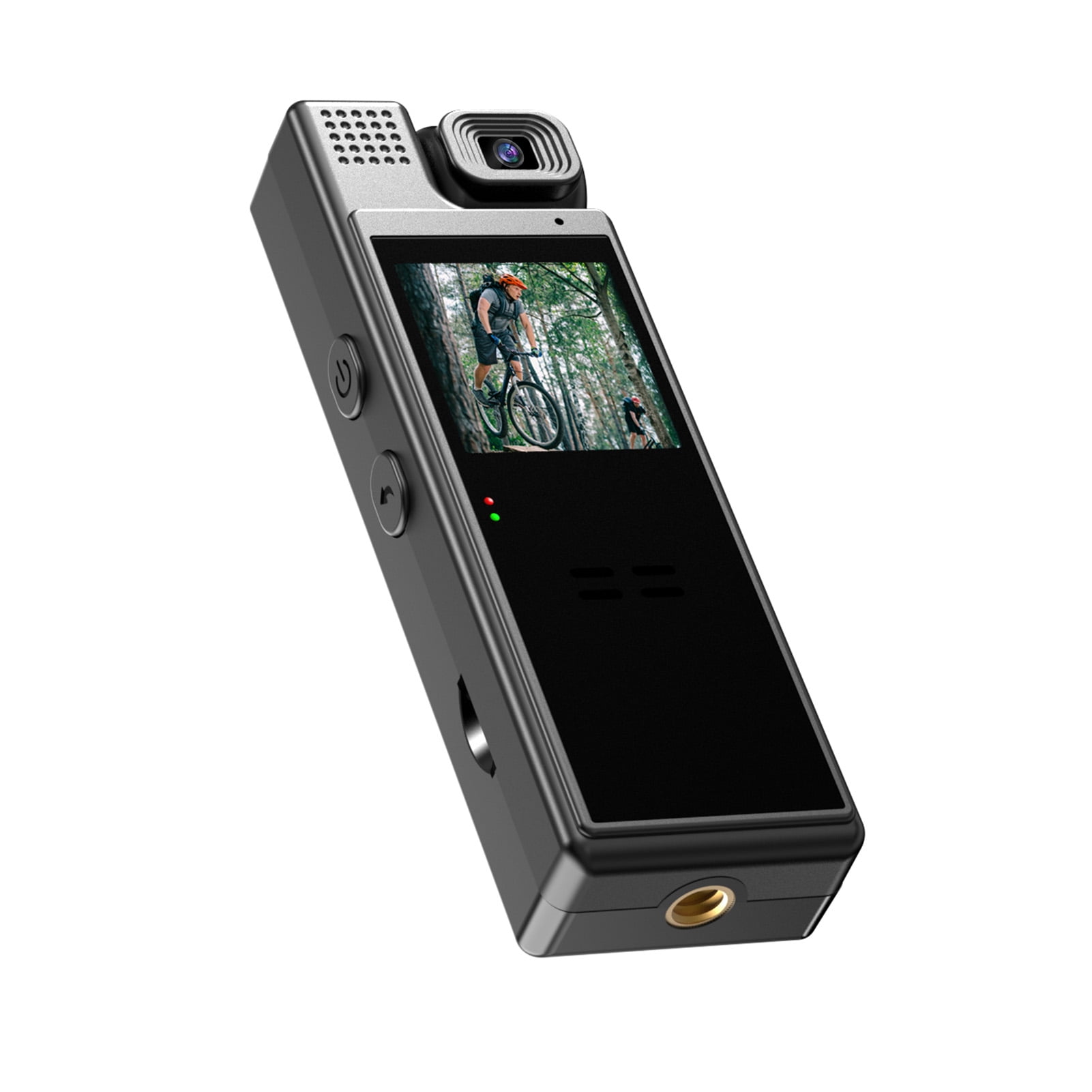 Walmeck camera,Rotatable 6 Battery 1.3in TFT Camera Audio Video TFT Screen Vision 180Lens Rotatable 6 Audio Video 180Lens Vision Body Camera Daily 70" L Red Battery Video Camera