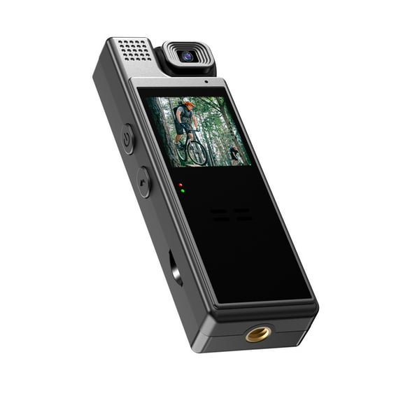 Walmeck camera,Rotatable 6 Battery 1.3in TFT Camera Audio Video TFT Screen Vision 180Lens Rotatable 6 Audio Video 180Lens Vision Body Camera Daily 70" L Red Battery Video Camera