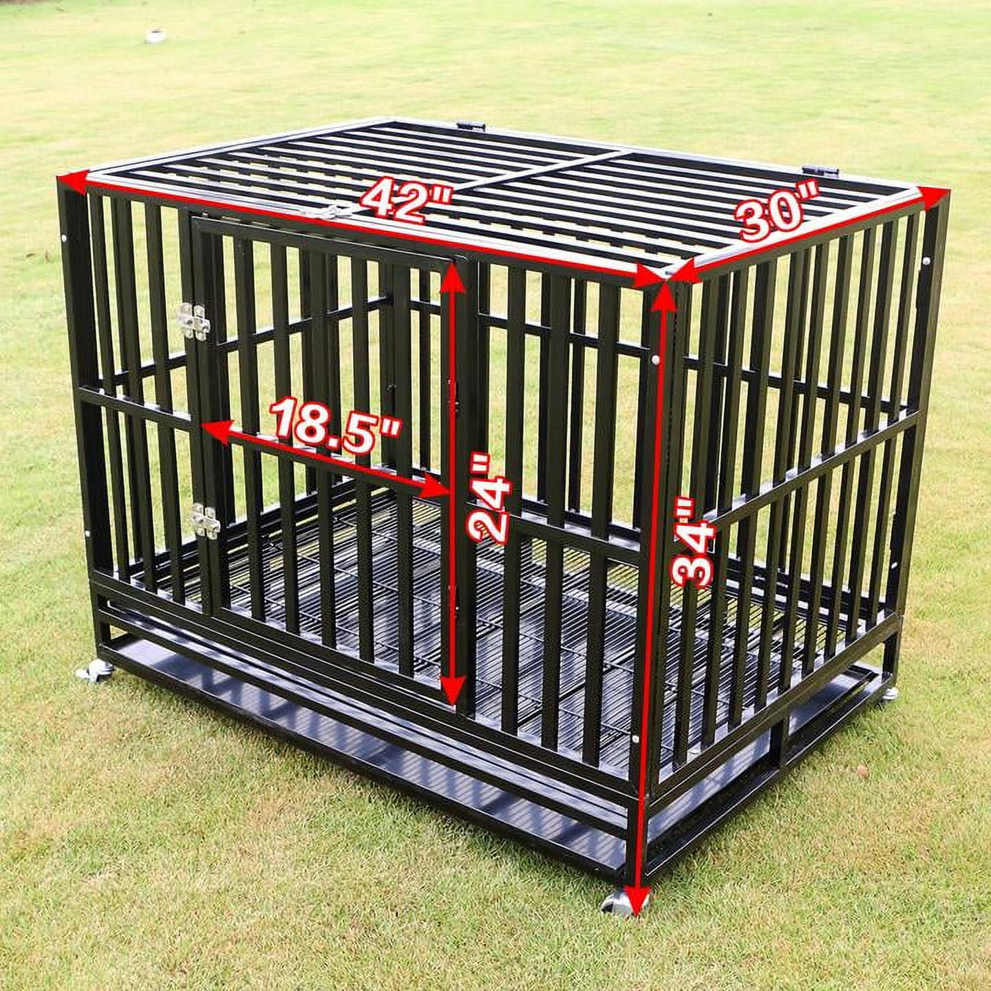 Heavy duty dog clearance crate