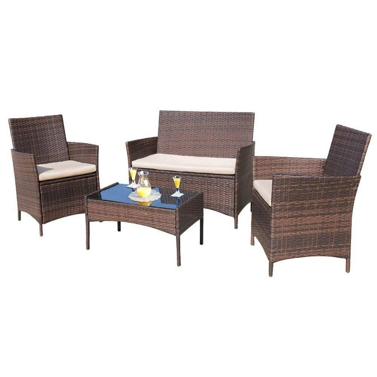 Walnew 4 2025 piece patio set